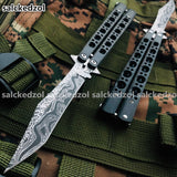 2025 Practice Butterfly Knife Swiss Army Knife Folding Knife Pocket Knife Hunting Knife Training Knife | POPOTR™