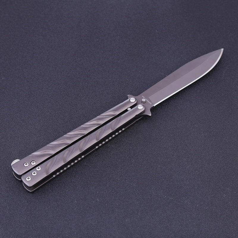 2025 Practice Butterfly Knife Hunting Knife Titanium Knife| POPOTR™