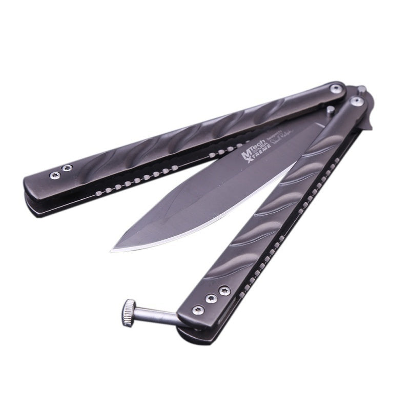 2025 Practice Butterfly Knife Hunting Knife Titanium Knife| POPOTR™