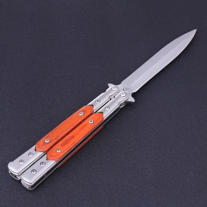 2025 Practice Butterfly Knife Hunting Knife Titanium Knife| POPOTR™