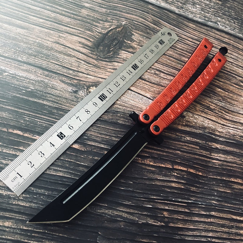 2025 Survival Knife Butterfly Knife Hunting Knife Training Knife Combat Knife | POPOTR™