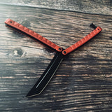 2025 Survival Knife Butterfly Knife Hunting Knife Training Knife Combat Knife | POPOTR™