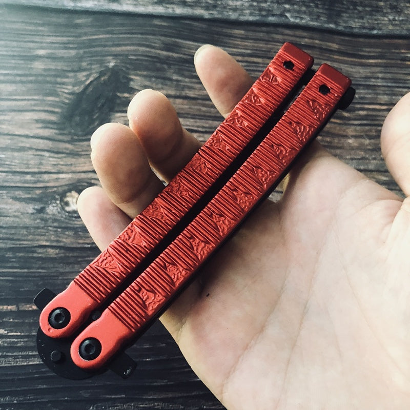2025 Survival Knife Butterfly Knife Hunting Knife Training Knife Combat Knife | POPOTR™