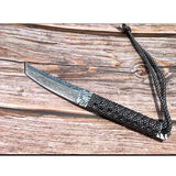 Combat Damascus Fixed Blade Tanto Dagger KNIFES  TACTICAL GEAR HUNTING SURVIVAL EDC Tools Rambo Knife Sword Camping Knives