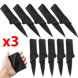 New Multitool Outdoors Camping Survival Tools for safe  3PCS Multifunctional Pocket Knife Credit Card Knife Wallet Multi Tool