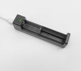 Wholesale 18650 lithium battery charger usb4.2v1a smart single slot headlight glare flashlight universal charger