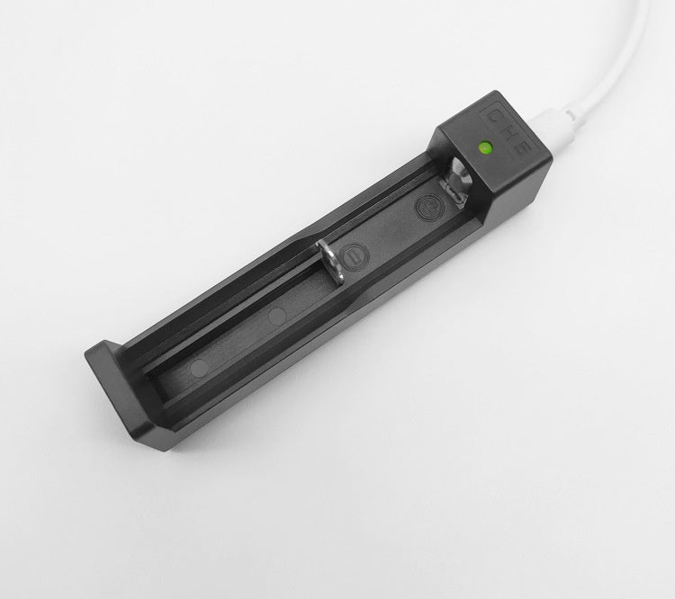 Wholesale 18650 lithium battery charger usb4.2v1a smart single slot headlight glare flashlight universal charger