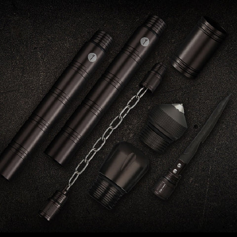 2025 Nunchakus Self-defense Stick Aluminum Nunchaku Detachable Matraque Nunchaku Survival Camp | POPOTR™