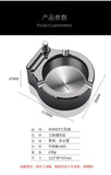 Baicheng Sanyang Ashtray Personality Creative Metal Gift Desktop Living Room Decoration Million Match Ashtray Wholesale  (No gas)