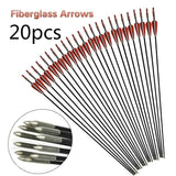2025 Recurve Bow and Arrow Set Fiberglass Arrows Shooting Hunting Bow| POPOTR™