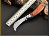 Knife Handle Wood Knife Fish Stainless Steel Knife