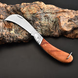 Knife Handle Wood Knife Fish Stainless Steel Knife