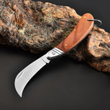 Knife Handle Wood Knife Fish Stainless Steel Knife