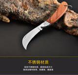 Knife Handle Wood Knife Fish Stainless Steel Knife