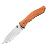 2025 Stainless Steel Knife Folding Knife Handle Wood Knife Fish | POPOTR™