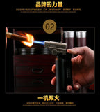 2025 Cigarette Lighter Torch Windproof Lighter Creative Lighters Welding Gun | POPOTR™