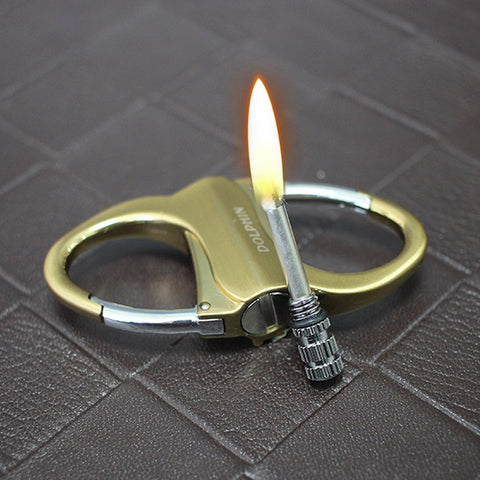 2025 Cigarette Lighter Metal Lighter Keychain Lighter Creative Lighters  Kerosene Lighter  Bunnings | POPOTR™