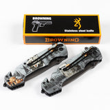 2025 Survival Knife Folding Knife Hunting Knife Stainless Steel Knife Browning Knife | POPOTR™