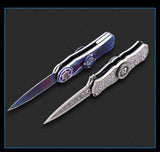 2025 Folding Knife Self-defense Knife Multi-purpose Knife  Finger Knife | POPOTR™
