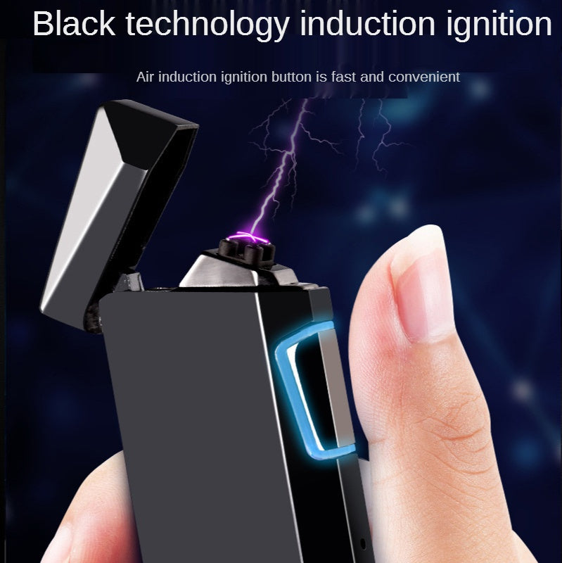 2025 Cigarettænder USB Lighter Vindtæt Lighter Genopladelig Lighter Creative Lightere Elektrisk Lighter Buelys| POPOTR™