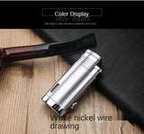 2025 Cigarette Lighter Metal Lighter Best Cigar Lighter Windproof Lighter  Boutique Lighting | POPOTR™