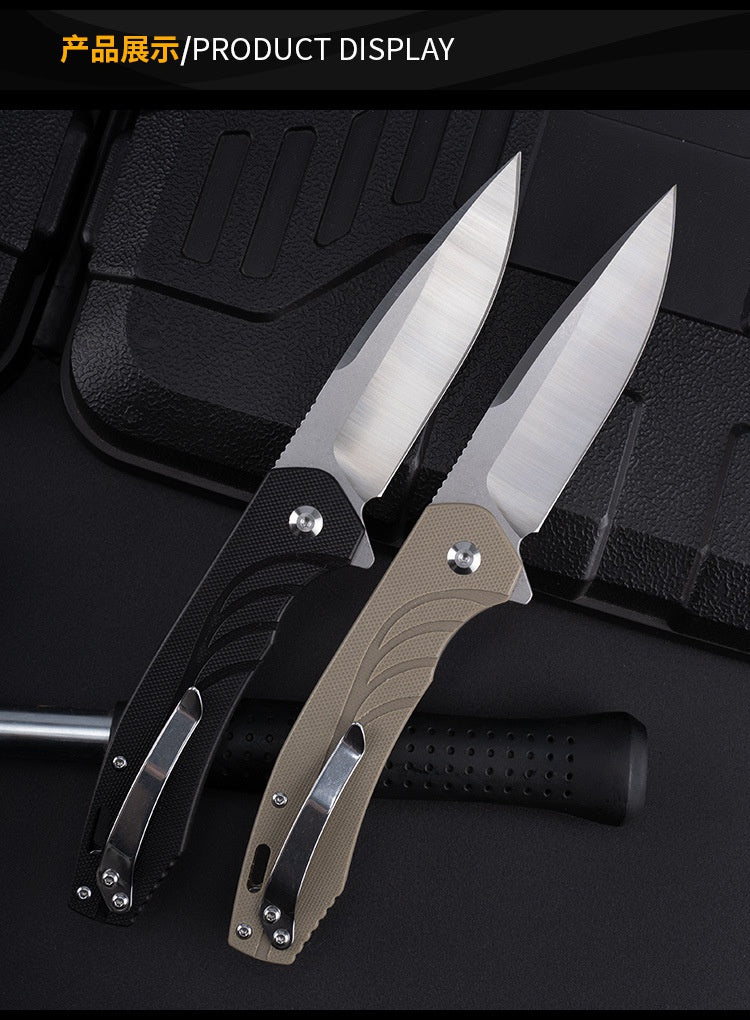 2025 Survival Knife Folding Knife Hunting Knife Stainless Steel Knife Fruit Knife| POPOTR™