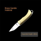 【Free gift】New Pocket  - Knife, Mini -  Folding -  Knife, Ultra Small -  Brass  - Knife,  - Carry Pocket  - Knife, Express Unpacking  - Keychain, Pocket -  Knife