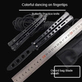 2025 Folding Knife Practice Butterfly Knife Hunting Knife Training Knife Stainless Steel Knife | POPOTR™