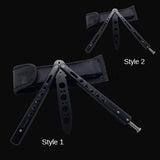 2025 Folding Knife Practice Butterfly Knife Hunting Knife Training Knife Stainless Steel Knife | POPOTR™