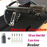 2025 Pistol Crossbow Broadheads Crossbow Expert 5e Mini Crossbow with 150 Bullets and 5 Arrows| POPOTR™