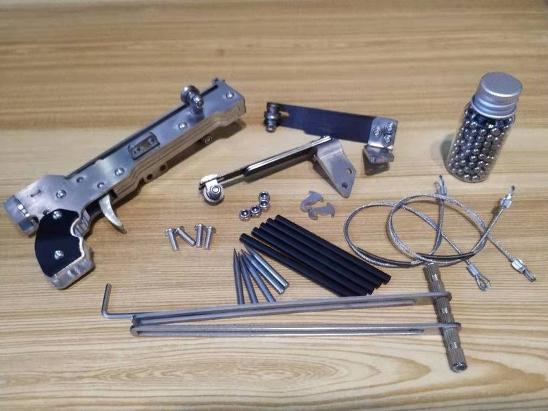 2025 Pistol Crossbow Broadheads Crossbow Expert 5e With Hunting Crossbow Arrows And 4 Mm Steel Ball| POPOTR™