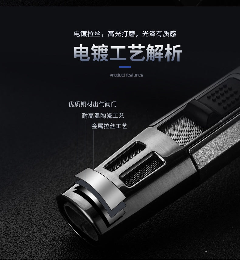 2025 Spray Gun Cigarette Lighter Metal Lighter Windproof Lighter Bunnings | POPOTR™