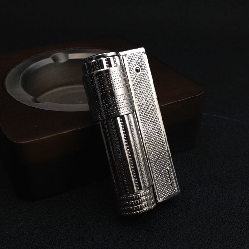 2025 Cigarette Lighter Flint Lighter Windproof Lighter  Oil Light | POPOTR™