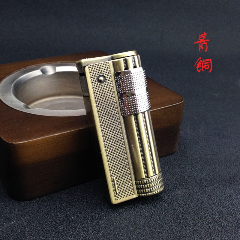 2025 Cigarette Lighter Flint Lighter Windproof Lighter  Oil Light | POPOTR™