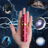 2025 Tactical Flashlight Stun Gun VS Taser Mini Stun Gun Lipstick LED Flashlight Self-defense Weapons Survival Camp | POPOTR™