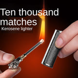 2025 Cool Lighters For Sale Cigarette Lighter Metal Lighter Waterproof Lighter Creative Lighters Cigar Lighter Kerosene Lighter | POPOTR™