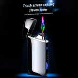 2025 Cool Lighters Cigarette Lighter Metal Lighter USB Lighter Windproof Lighter Electric Lighters For Sale  Best Cigar Lighter Arc Lights| POPOTR™