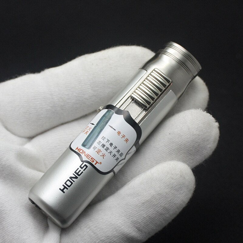2025 Cigarette Lighter Metal Lighter Torch Windproof Lighter Jet Lighter  Butane Lighters For Sale   Cool Lighters For Sale   Best Cigar Lighter | POPOTR™