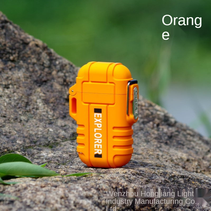 2025 Cigarettænder USB Lighter Vindtæt Lighter Genopladelig Lighter Cool Lightere Til salg Nøglering Lighter| POPOTR™
