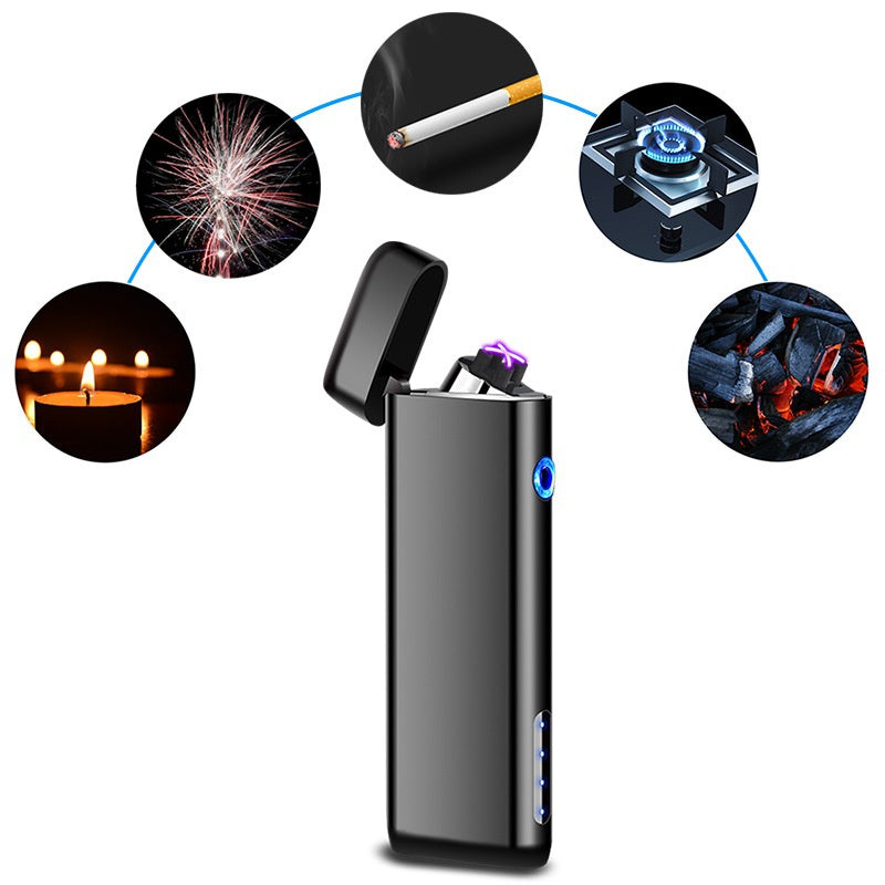 2025 Cigarettænder Metal Lighter USB Lighter Vindtæt Lighter Genopladelig Lighter Cool Lightere Til salg Bedste Cigar Lighter | POPOTR™