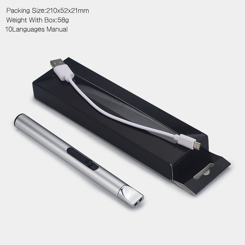 2025 Cigarettænder USB Lighter Vindtæt Lighter Cool Lightere Til salg Bedste Cigar Lighter Bue Lights| POPOTR™