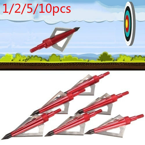 2025 10PCS Hunting Bow and Arrows Broadheads Shooting Fish| POPOTR™