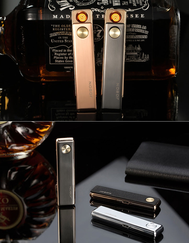 2022 Cigarettænder USB Lighter Vindtæt Lighter Genopladelig Lighter Elektriske Lightere Til salg Brugerdefinerede lightere Til salg | POPOTR™