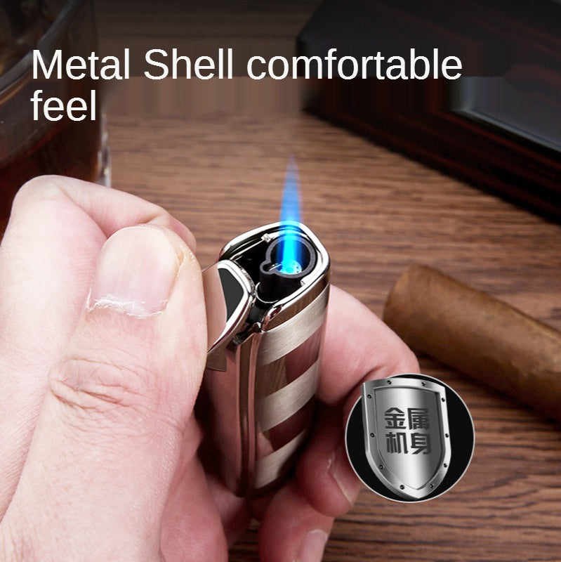 2025 Cigarettænder Rygning Lighter Creative Lightere Elektrisk Lighter Vindtæt Lighter Oil Light | POPOTR™