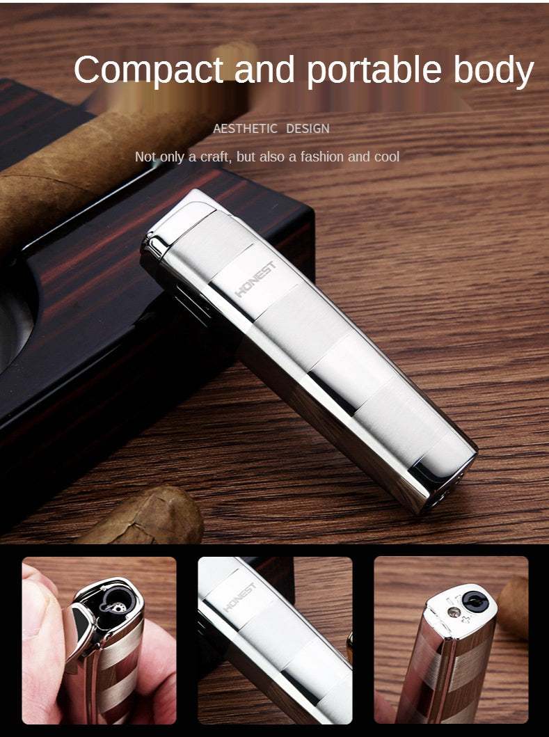 2025 Cigarettænder Rygning Lighter Creative Lightere Elektrisk Lighter Vindtæt Lighter Oil Light | POPOTR™