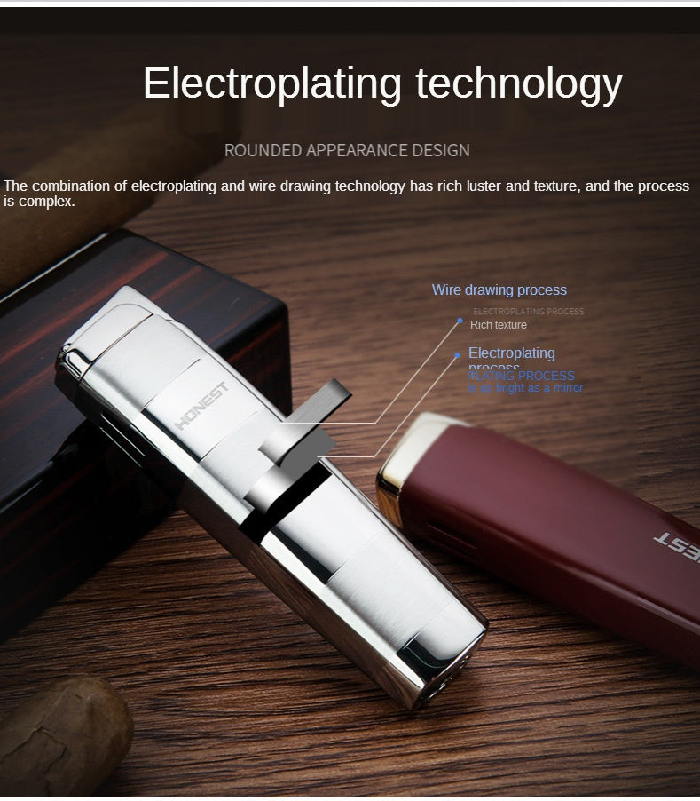 2025 Cigarettænder Rygning Lighter Creative Lightere Elektrisk Lighter Vindtæt Lighter Oil Light | POPOTR™