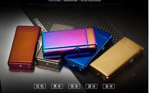 2025 Cigarette Lighter Metal Lighter Torch USB Lighter Windproof Lighter Rechargeable Lighter Electric Lighters For Sale   Arc Lights| POPOTR™