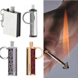 2025 Cigarette Lighter Flint Lighter Windproof Lighter Keychain Lighter  BBQ Lighter | POPOTR™