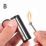 2025 Cigarette Lighter Flint Lighter Windproof Lighter Keychain Lighter  BBQ Lighter | POPOTR™