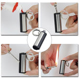 2025 Cigarette Lighter Flint Lighter Windproof Lighter Keychain Lighter  BBQ Lighter | POPOTR™